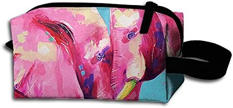 Elephants Family Bond Unisex Stylish Hanging Storage Bag Toiletry Bag Makeup Cosmetic Pouch Pencil Case For Business Travel