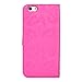 iPhone 6S Plus / 6 Plus Wallet Case,PHEZEN Bling Liquid Glitter Love Heart Flowing 3D Hourglasses Luxury Pu Leather Magnet Flip Case Cover with Credit Card Slot for iPhone 6/6S Plus 5.5