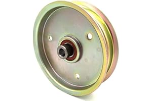 Phoenix Mfg. 5 Inch Flat Dia Flat Idler Pulley Replacement for Wood-Mizer 043367