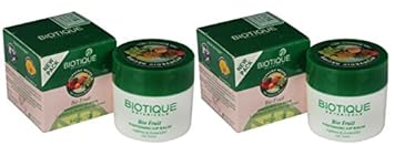 Biotique Bio Fruit Whitening Lip Balm, 12g - Pack of 2