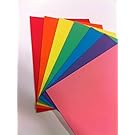 RAINBOW Intensive A4 160 gsm Bright Rainbow Coloured Card (Pack of 70 Sheets)