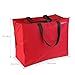NICEXMAS Christmas Tree Storage Bag Jumbo Storage Bags with Carry Handle for Christmas Decoration Garland Baubles Lights