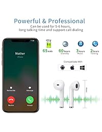 Auriculares inalámbricos, auriculares Bluetooth estéreo, auriculares inalámbricos deportivos, auriculares Bluetooth con micrófono integrado, compatible con dispositivos inteligentes Blanco