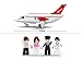 Sluban Private Jet Aviation Building Kit (275 Pieces)