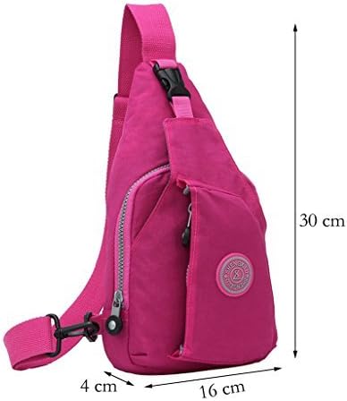 Daosen Women Casual Chest Pack Unbalance Backpack Sport Sling Bag/Hiking Bag