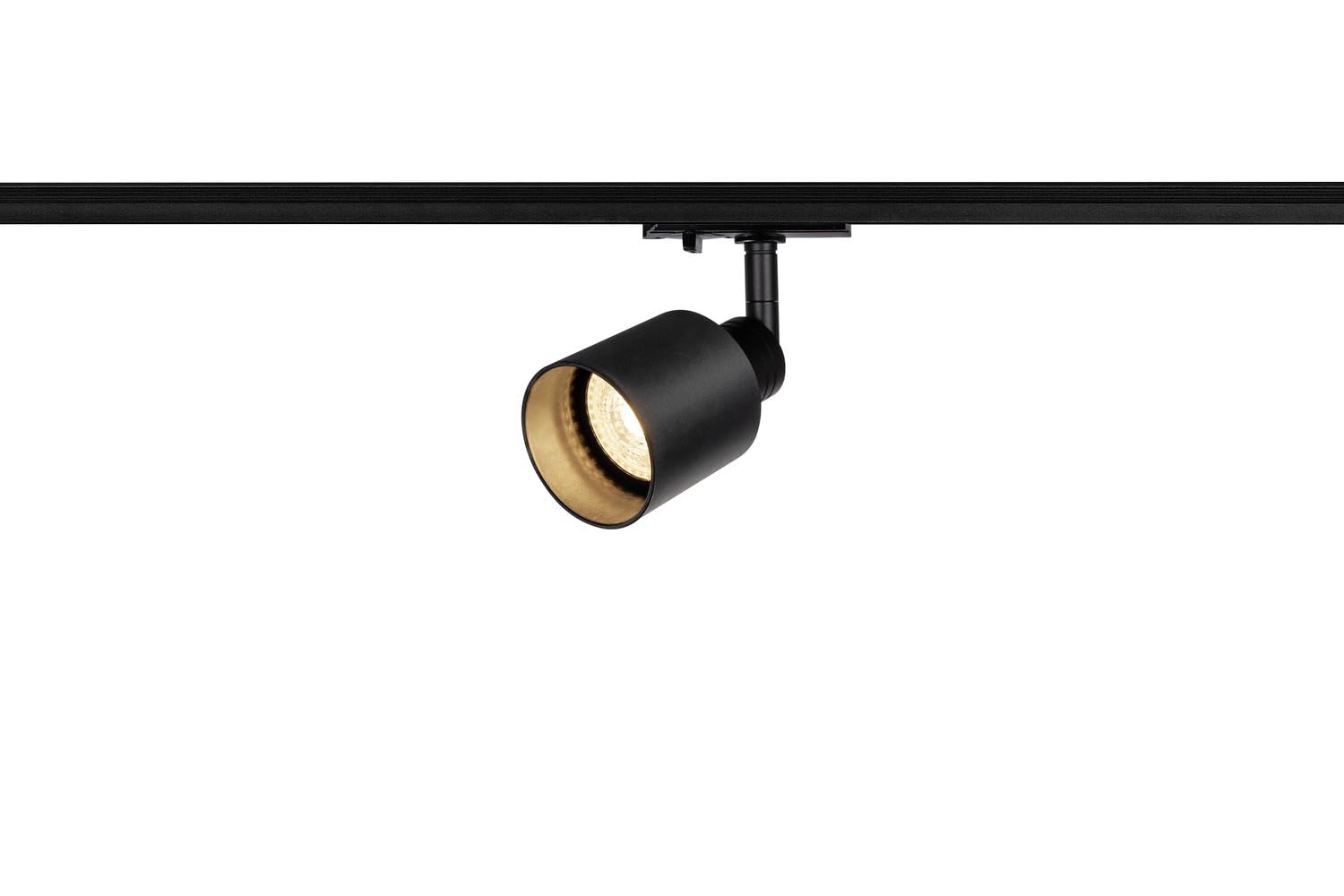 SLV 1-Phase System Spot Puri Track SPOT/Spotlight, LED spot, Ceiling Spotlight, Ceiling Light, Track System, Indoor Lighting / GU10 10W Black
