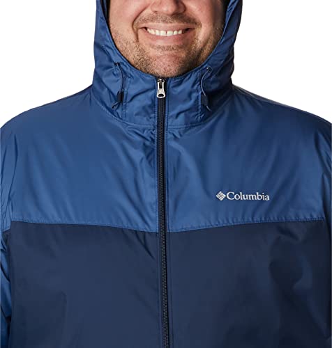 Columbia Men's Glennaker Sherpa Lined Jacket, Night Tide/Collegiate Navy, Large | Pricepulse