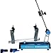 Gamma X-2 Racquet Stringing Machine: X-Stringer X-2 Tennis String Machine with Stringing Tools and Accessories - Tennis, Squash and Badminton Racket Stringer - Tabletop Racket Restring Machines