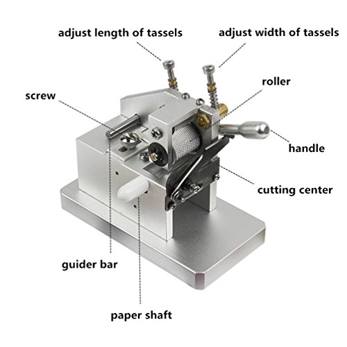YURROAD Quilling Tool Flower Fringer Machine Paper Strips Tassel