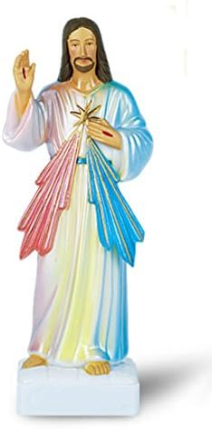 Divine Mercy of Jesus Plastic Auto Dashboard Statue