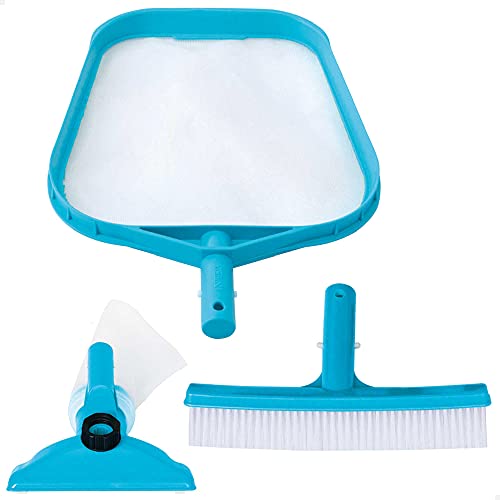 Intex 29056 – Basic Pool-Reinigungsset, Kunststoff, Hellblau
