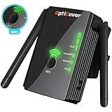 [Upgraded 2018] WiFi Extender with WPS Internet Signal Booster - Wireless Repeater 2.4GHz Band up to 300 Mbps - Best Range Network/Compatible with Alexa/Extends WiFi to Smart Home & Alexa Devices
