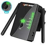 [Upgraded 2019] WiFi Extender with WPS Internet Signal Booster - Wireless Repeater 2.4GHz Band Up to 300 Mbps - Best Range Network/Compatible with Alexa/Extends WiFi to Smart Home/Alexa Devices