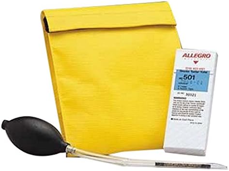 Allegro Industries 2050-01 Glass Replacement Smoke Tube (For Standard Smoke Test Kits), English, 9.204 fl. oz., Plastic, 5" x 10" x 5" (6 Per Box)