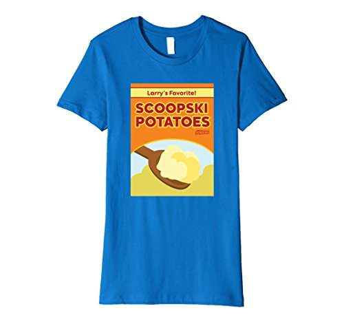 Womens Scoopski Potatoes T-Shirt XL 