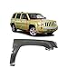 MBI AUTO - Primered, Steel Passengers Front Right RH Fender for 2007 2008 2009 2010 Jeep Patriot 07-09, CH1241261