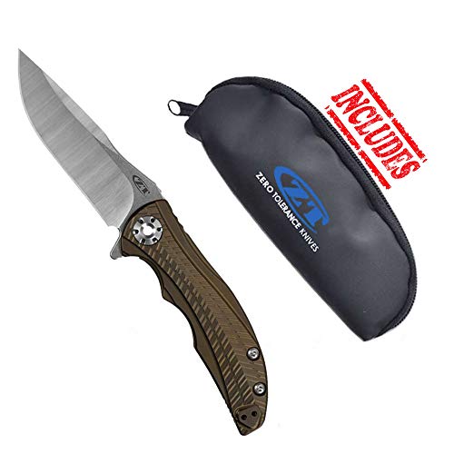 Zero Tolerance 0609 RJ Martin Folding Knife w/Zero Tolerance Storage Pouch