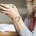 SWEES Milanese Band Compatible Samsung Galaxy Watch 42mm, 20mm Magnetic Stainless Steel Metal Replacement Band for Galaxy Watch 42mm, Gear Sport, Gear S2 Classic Smartwatch Girls Women Men, Rose Gold