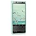 kwmobile TPU Silicone Case for BlackBerry KEYone (Key1) - Soft Flexible Shock Absorbent Protective Phone Cover - Mint Matte