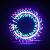 Waterproof Colorful Bicycle Bike Cycling Wheel Spoke Light 32 LED 32-pattern (blue 32 changes)