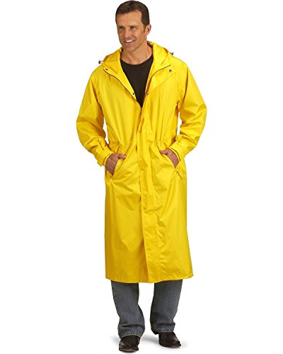 Outback Trading Women's Unisex 2406 Pak-a-roo Duster Waterproof Windproof Seam-Sealed Long Sleeve Rain Coat
