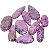 Natural Loose Gemstone 5 Piece Cabochons Lot Jewelry Making Loose Gemstone, Stone Shape Oval & Pear, Stone Size 20-35 mm