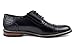 Bruno HOMME MODA ITALY PRINCE Men's Classic Modern Oxford Wingtip Lace Dress Shoes,PRINCE-5-BLACK,9 D(M) US