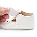Baby Girls Christening Baptism Mary Jane Soft Sole Classic Hollow Princess Dress Flat Shoes White Size M