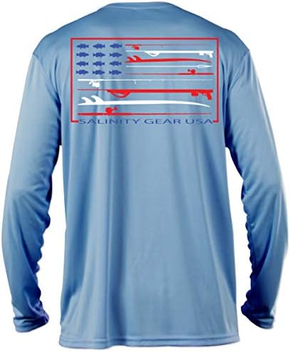 Salinity Gear Performance Fishing Shirt- UPF 50+ Dri-Fit Shirt