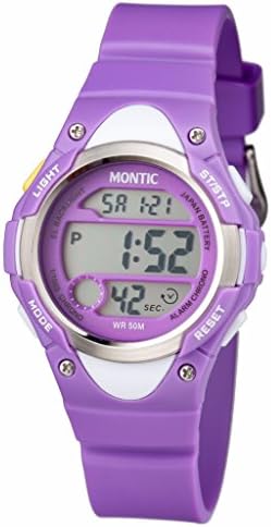 Montic Kids Purple Multi Function Digital Sports Watch