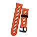 Garmin Fenix 3 Watch Band ,Muxika Soft Silicone Strap Replacement Watch Band With Tools For Garmin Fenix 3 (Orange)