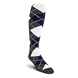 Argyle Golf Socks: Over-The-Calf (AAA-ZZZ)