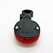 LW Bike Laser Tail Light: 2 Laser Beam 5 LED 7 Flashing Patterns