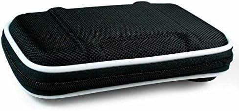 Hard Protective EVA Case Pouch Organizer for Travel fits Transcend 256GB MLC SATA III 6Gb/s 2.5" Solid State Drive 370 (TS256GSSD370S)