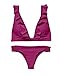 MOOSKINI Women’s Sexy Bikini Swimsuit Cute Two Pieces Ruffles Strap Swimwear Set