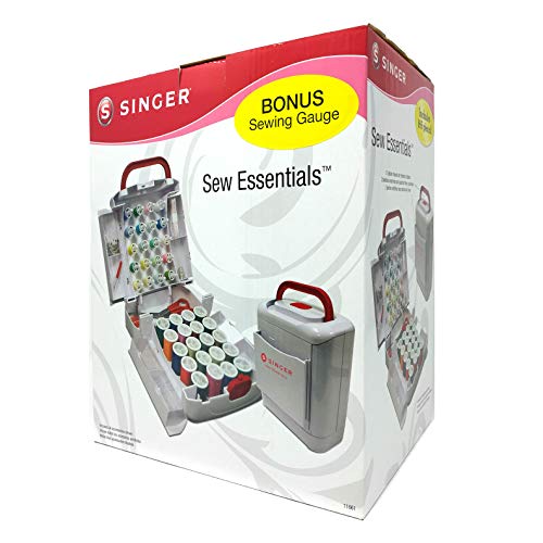 SINGER Sew Essentials with Bonus Sewing Gauge Includes Storage Case