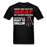 BBQ Meat in Your Mouth Men's T-Shirt by Spreadshirt