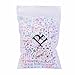 Pandahall 50g/250pcs Mixed Color Acrylic A-Z English Letter Alphabet Cube Beads DIY Word Message Bracelet Spacer Charm Jewelry Makings 6x6mm