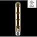LETO 3 Pack 6W Vintage Long Tubular Light Bulb Dimmable ,UL Listed,60W Equivalent,LED Warm White 2700K,E26 Base decorative light bulbs