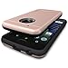 Moto G5 Plus Case, Moto G Plus 5th Generation Case, Moto X 2017 Case, CoverON [SecureCard Series] Hybrid Cover with Card Slot and Kickstand for Motorola Moto X (2017 Version) / G5 Plus Rose Gold
