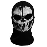 Bine Bele Call of Duty 10 COD Ghost Hoods Skull Skeleton Head Mask Balaclava Logan Skiing Airsoft Paintball Game Cosplay Skull Face Mask Hood Biker
