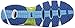 RYKA Women's Hydrosport 2 Athletic Water Shoe, Blue/Lime, 9 M US