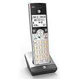 AT&T CL80107 Accessory Cordless Handset, Silver/Black | Requires AT&T CL82207 or Other Models to Operate