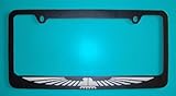 Ford Thunderbird Black License Plate Frame (Zinc Metal)