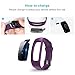 Fitness Tracker with Heart Rate Monitor, Runme Activity Tracker Smart Watch with Sleep Monitor, Waterproof Walking Pedometer Band with Call/SMS Remind for iOS/Android Smartphone (Purple)