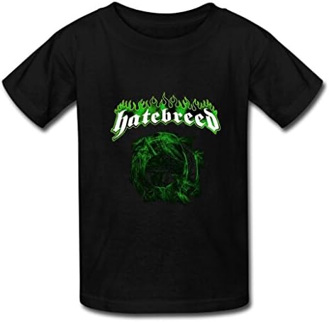 Printed Men's Hatebreed Tee Shirt Custom Crew Neck T-Shirt US L Black