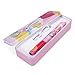 Saky Two Mode Sonic Toothbrush Battery Toothbrush Toddler Electric Toothbrush Kids Pink