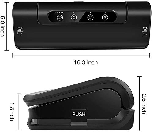 YFGQBCP vakuumiergerät Vakuumierer Maschine, Trocken feucht Lebensmittelkonservierung Sealer mit Touch Screen, Built-in… – Bild 8