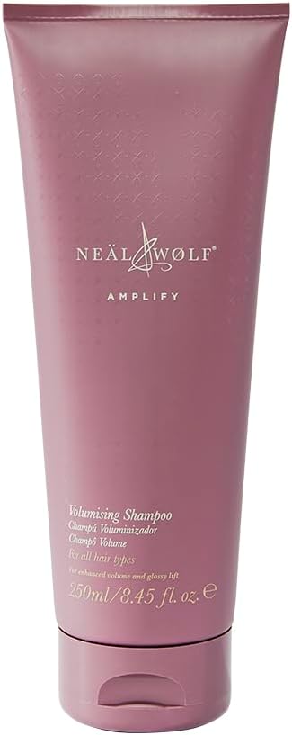 Neal & Wolf Amplify Volumising Shampoo 250ml - Gentle Cleanse Volume Boost Hair