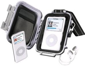 Pelican i1010 Waterproof Case for iPod (Silver)